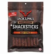 [J0436] JACK LINK'S SNACK STICKS HOT 225g