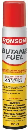 [11709]  RONSON BUTANE 135ML