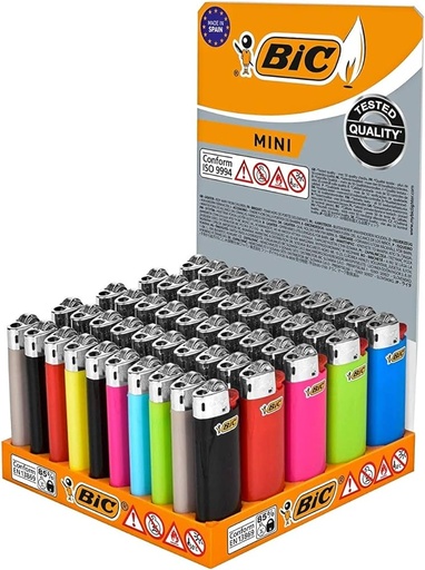 BIC MINI LIGHTER 50/TRAY