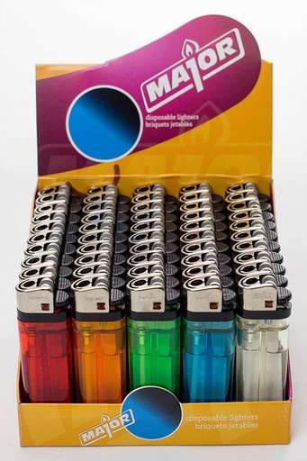 [XLC8022] BEEP CLEAR LIGHTERS 50PK 