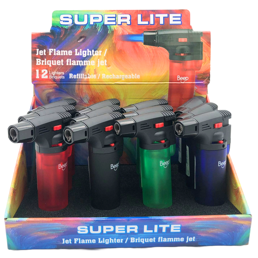[XLC101] XLC101 UTILITY TORCH LIGHTER REFILLABLE 12PK