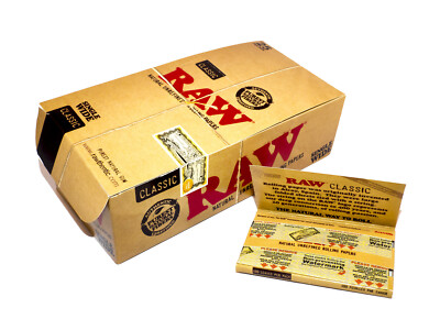 RAW SINGLE WIDE CLASSIC 25/PK