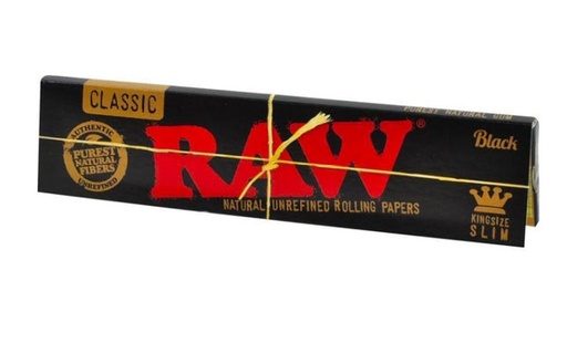 [0326] RAW CLASSIC BLACK KING SIZE 50'S