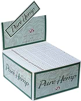 [8414775011710] PURE HEMP CIGART. PAPER KING SIZE 50/CT