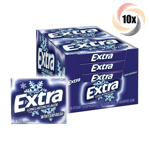 [1281B] WRIGLEY WINTERFRESH GUM 10CT
