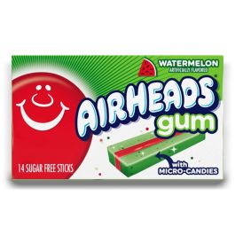 [1520A] AIRHEADS GUM WATERMELON 12CT