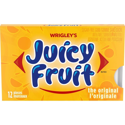 [JFG] JUICY FRUIT GUM ORIGINAL 12CT