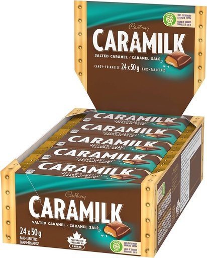 Caramilk Salted Caramel 24x50g