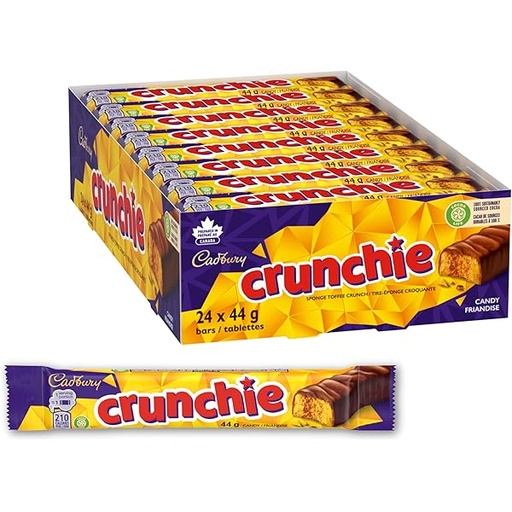 [6034] CADBURY CRUNCHIE 44G/24CT 
