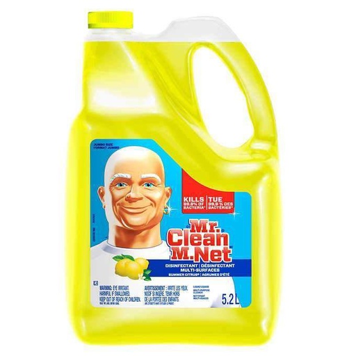 [056100075974] MR. CLEAN DISINFECTANT CITRUS 5.2L