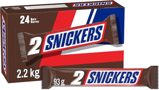 SNICKERS 2BARS KING SIZE 93G/ 24CT 