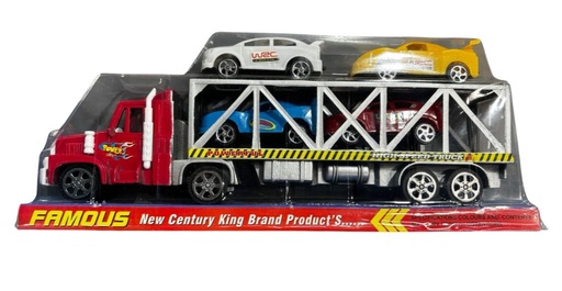 [286-11B] TRUCK WITH CARS 