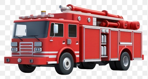 [128-1/2] FIRE TRUCK 