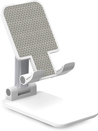 [WIP233-BK] TABLE PHONE STAND BLK/WHITE