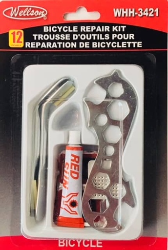[063252381242] BICYCLE REPAIR KIT