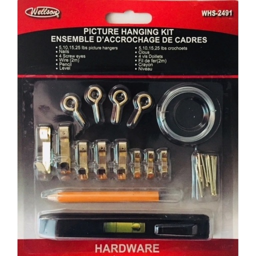 [WHS-2491] PICUURE HANGING KIT 
