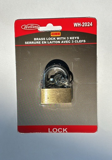 [WH-2241] LAMINATED LOCK 40MM  