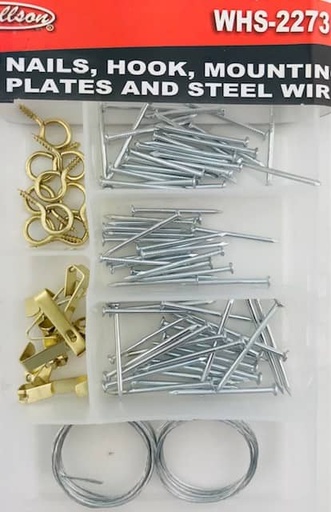 [WHS-2273] NAILS, HOOK, MOUNTING KIT