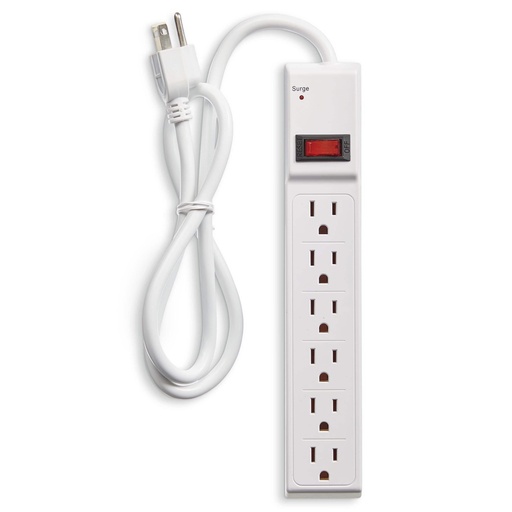 [WPB-10] POWER BAR 6 OUTLET 
