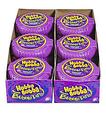 [064900160097] HUBBA BUBBA TAPE GUSHING GRAPE 12CT