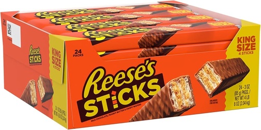 [3308] REESE'S STICKS KING .S 85G/ 24CT 