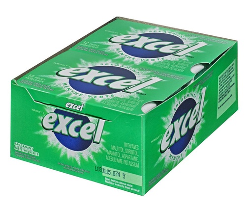 EXCEL SPEARMINT 12PK
