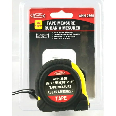 [WHH-2669] Tape measure 10m 3M X 12MM (10x 1/2")
