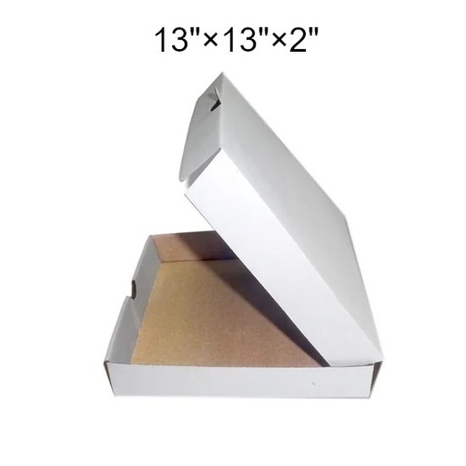 [610696763433] PIZZA BOX MC 13"X13"X2"