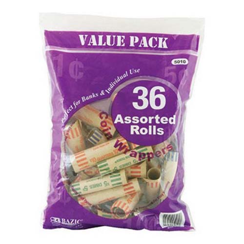 [5527182] COIN WRAPPERS ASSORTED 