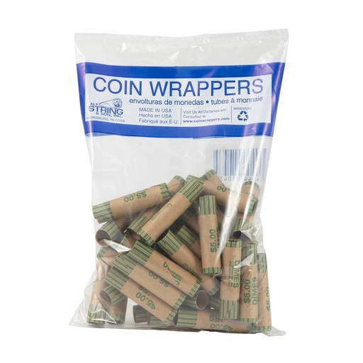 [5527186] COIN WRAPPERS $0.10