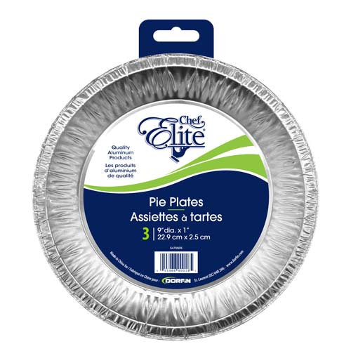 [5470505] PIE PLATES 9" / 3PK