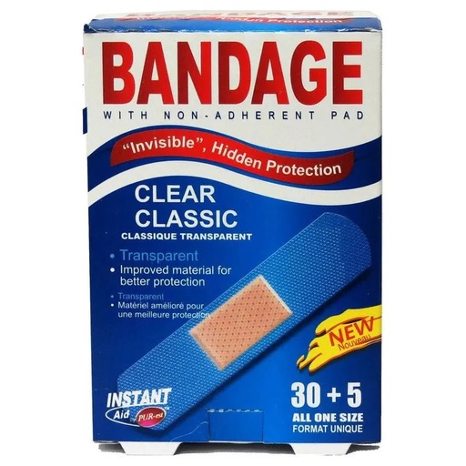 [H31146] CLEAR BANDAGE 35/PK