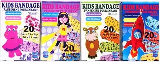 [H31190] INTANT AID KIDS BANDAGE 20/PK 