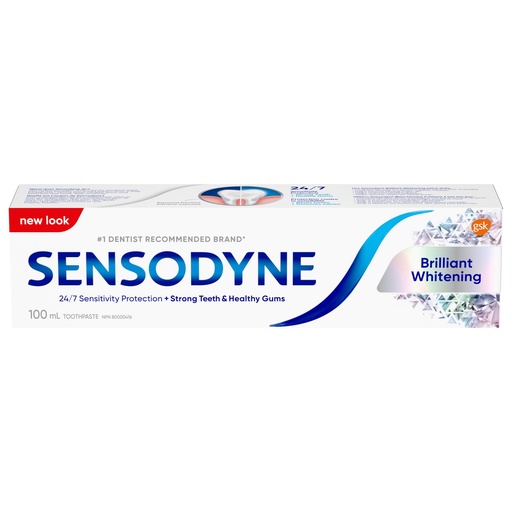 [H03018] SENSODYNE BRILLIANT WHITENING 100ML 