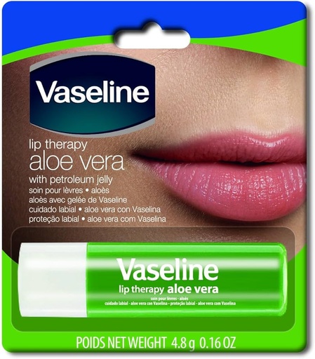 [H00686] VASELINE LIP THERAPY ALOE VERA 4.8G 