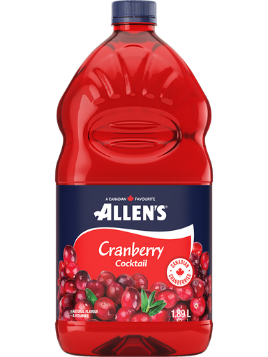 [056412503629] ALLEN'S CRANBERRY COCTAIL 