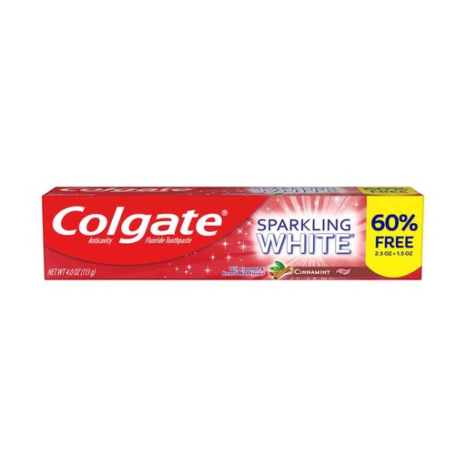 [035000444400] COLGATE SPARKLING TOOTHPASTE CINNAMINT 2.5oz