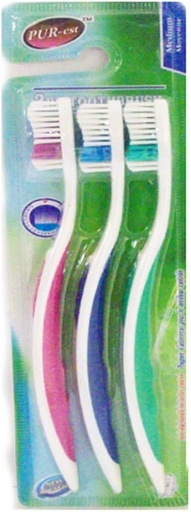 [806712305156] Toothbrush 3/pk