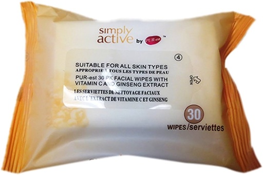 [H31103] PUREST MAKE UP REMOVER 30/PK