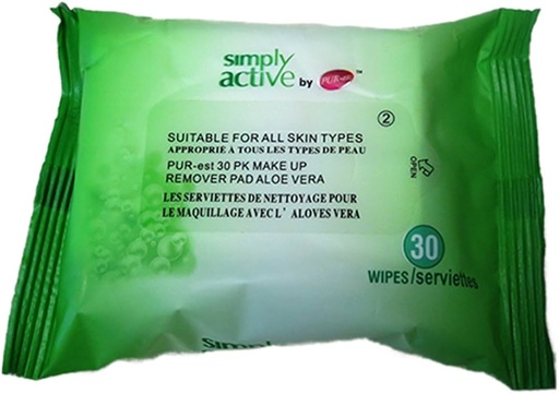 [H31101] PUREST MAKE UP REMOVER PADS 30/ PK