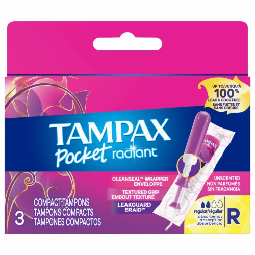 [073010711914] Tampax pocket 3/pk