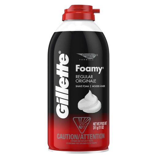 [H24040] GILLETTE FOAMY 311G 