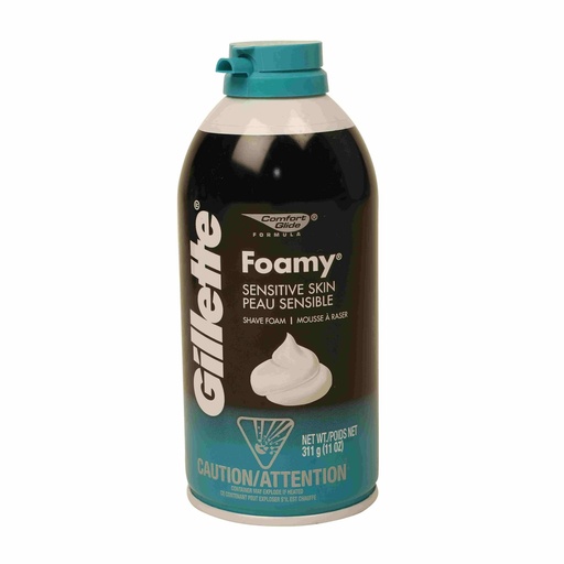 [H24145] GILLETTE FOAMY SENSITIVE 311G 