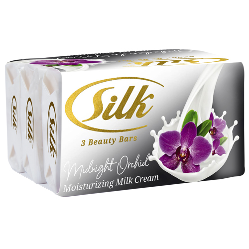 [H42100] Silk beauty bar midnight orchid 3/pk