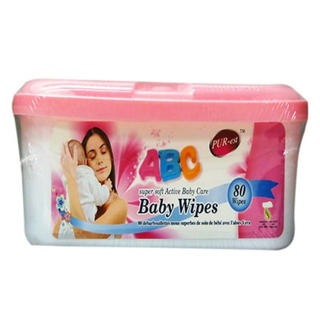 [H31048] Purest baby wipe 80/box
