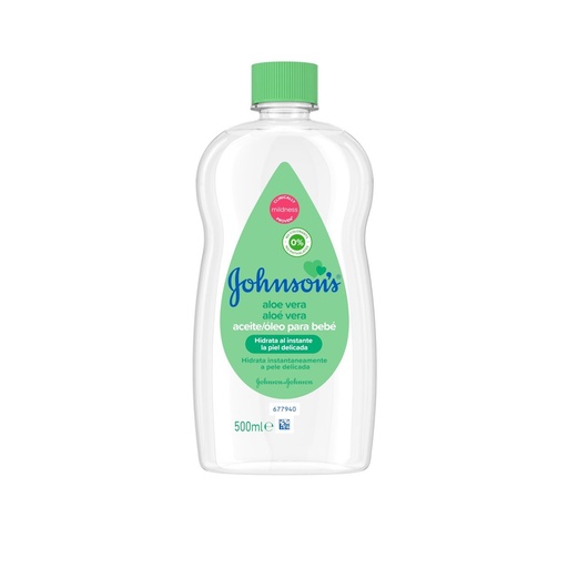 JOHNSON'S BABY OIL ALOE VERA 500ML 