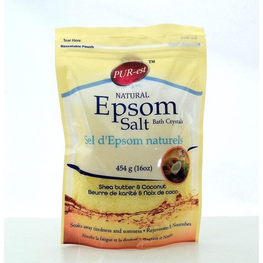 [H31561] Purest Epsom Salt coconut 454g
