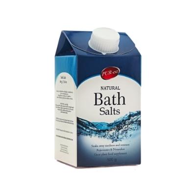 [H31459] Purest bath salt natural 500g