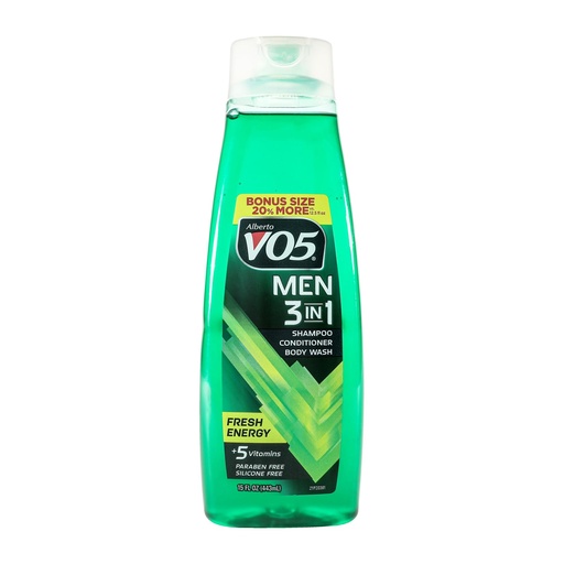 [H01515] V05 men 3in1 fresh energy 443ml
