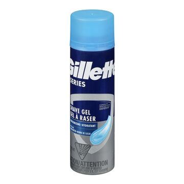[047400130715] GILLETTE SHAVE GEL MOISTR. 198G